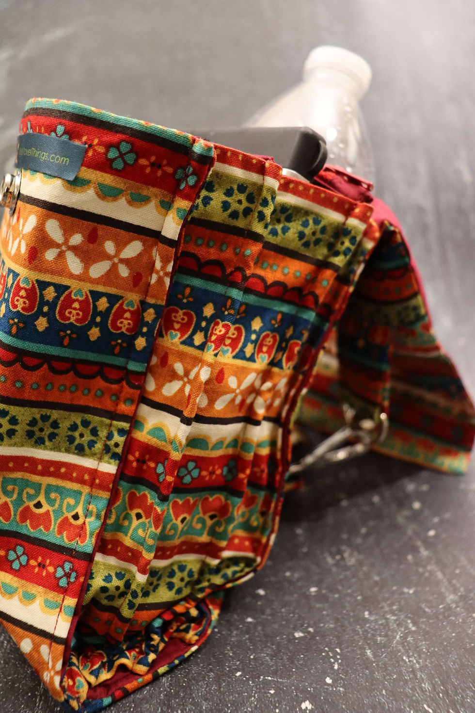 Thumbnail: Espiritu De México Mini Phone Gusset Crossbody 