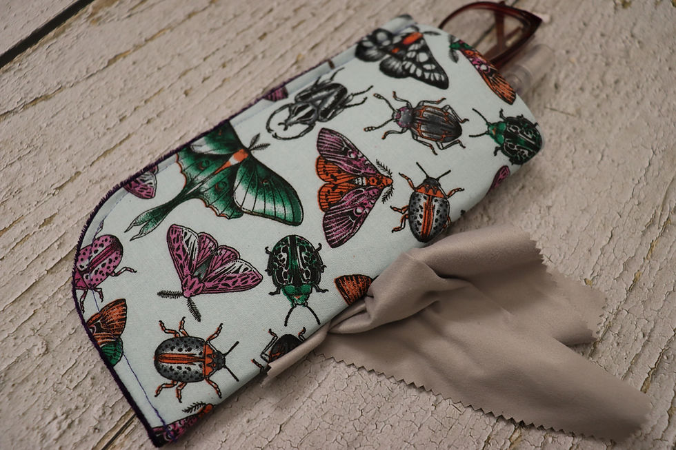 Thumbnail: Bug Village Soft Sunglasses Case