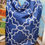 Thumbnail: Lattice Chic Royal Blue Dry Bag