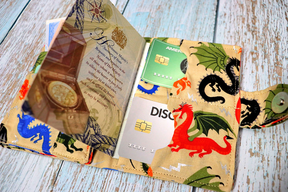 Thumbnail: Dragon Fire Passport Wallet