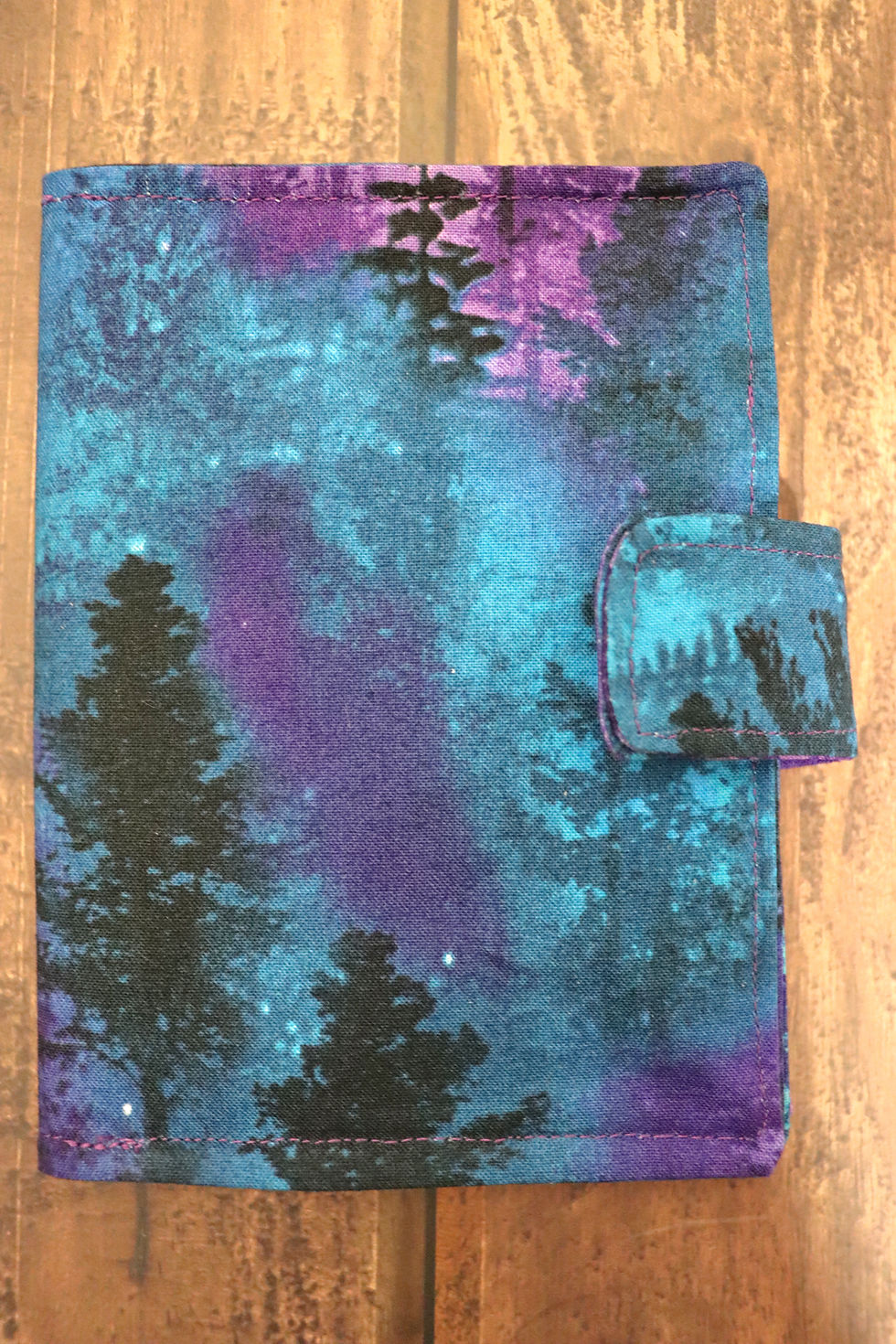 Thumbnail: The Aurora Borealis Forest Passport Wallet