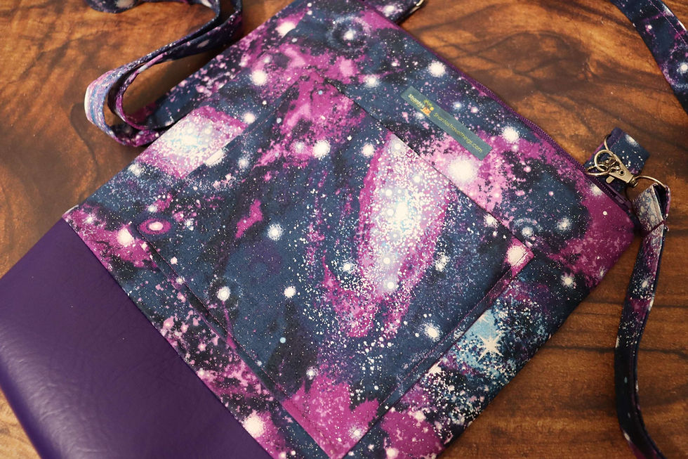 Thumbnail: Glitter Stargazer 3in1 Shoulder Crossbody Backpack