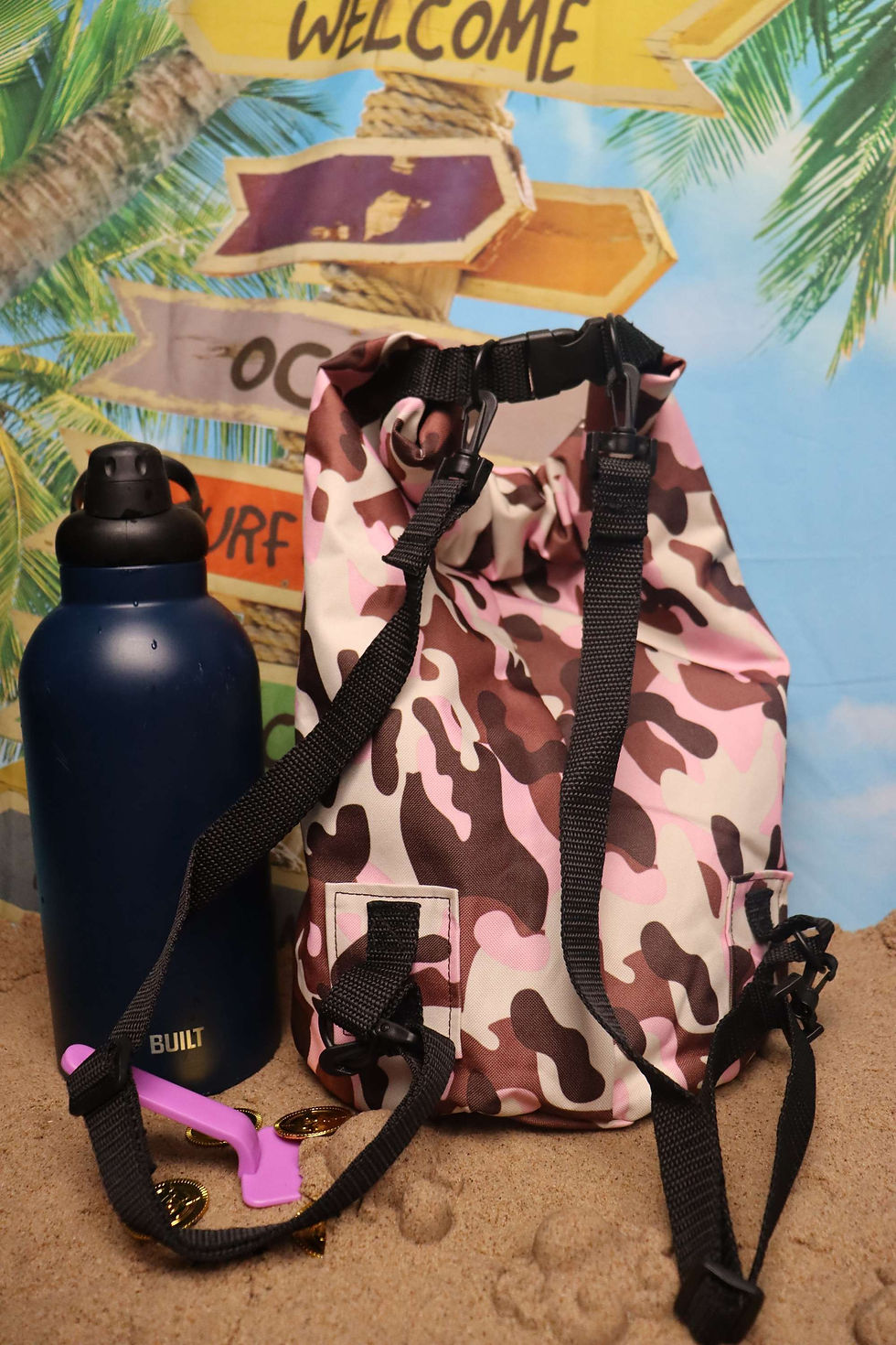 Thumbnail: Pink Camouflage Dry Bag