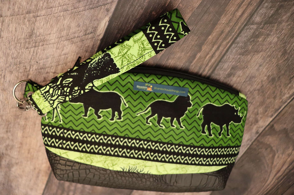 Thumbnail: African Animal Village Wristlet