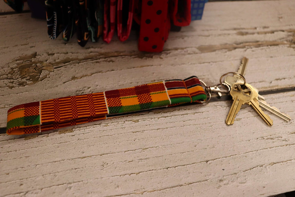 Thumbnail: Kente Kingdom Wristlet Keychain