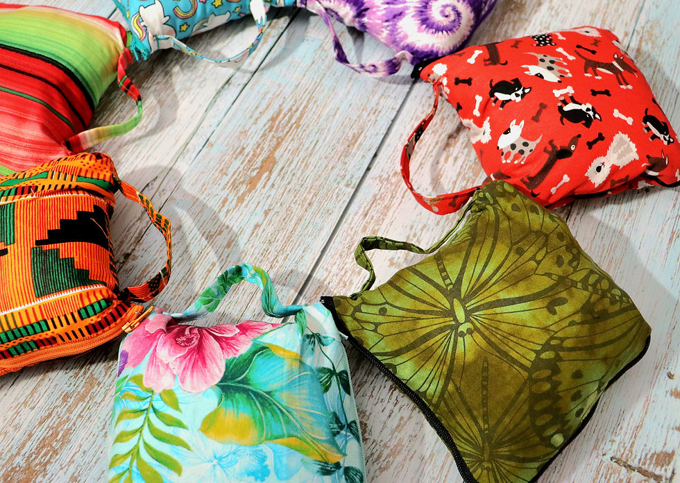Thumbnail: Tropical Hibiscus Packable Backpack