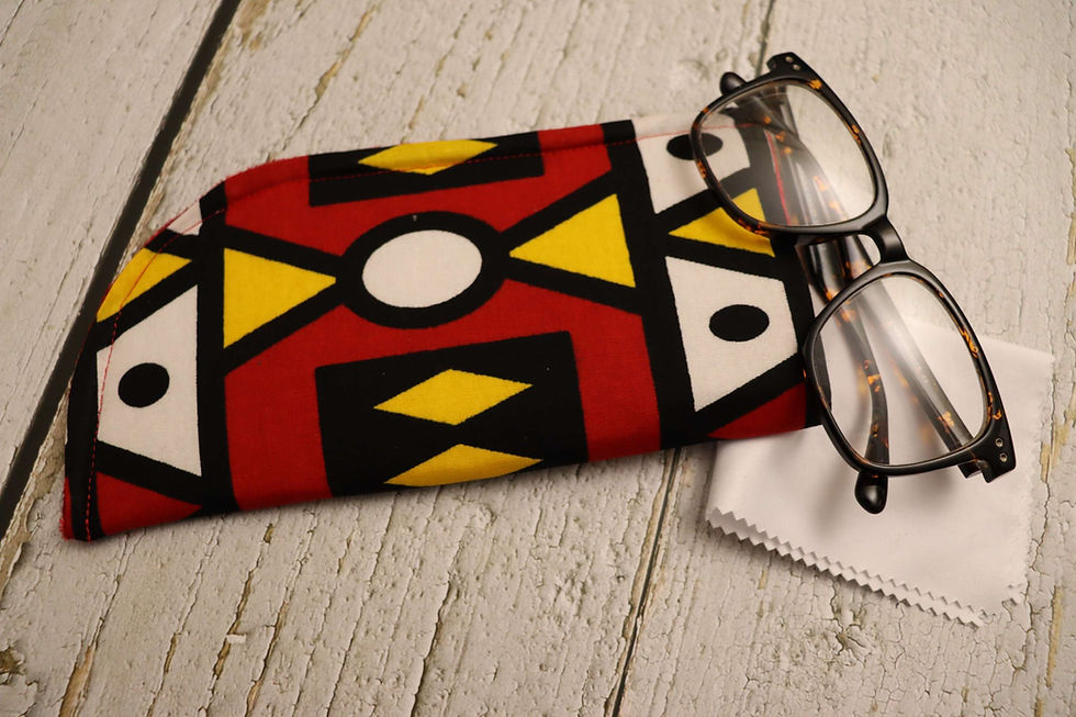 Thumbnail: Ankara Series: Angola Soft Sunglasses Case