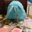 Thumbnail: Blueish-Green & Cloudy Backpack Coin Purse