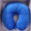 Thumbnail: Poke-A-Dot Series: Royal Blue Travel Pillow