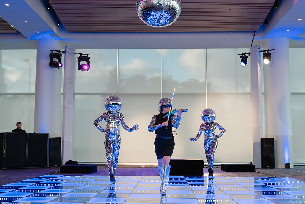 Mirror Ball at Discovery World