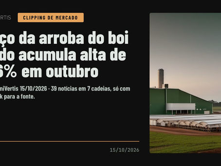 Clipping AniVertis de mercado — 15/10/2026