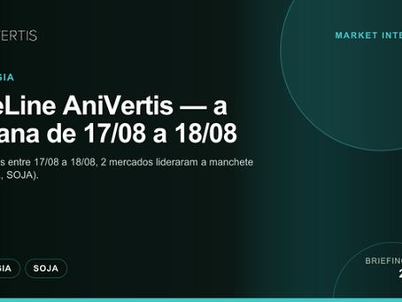 Análise AniVertis sobre TimeLine AniVertis — a semana de 17/08 a 18/08