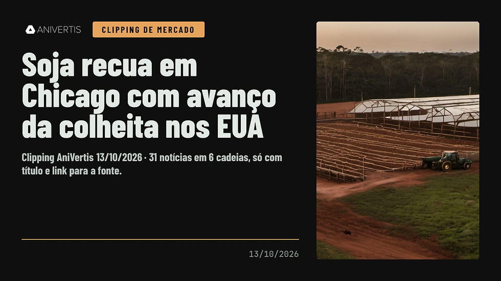 Clipping AniVertis de mercado — 13/10/2026
