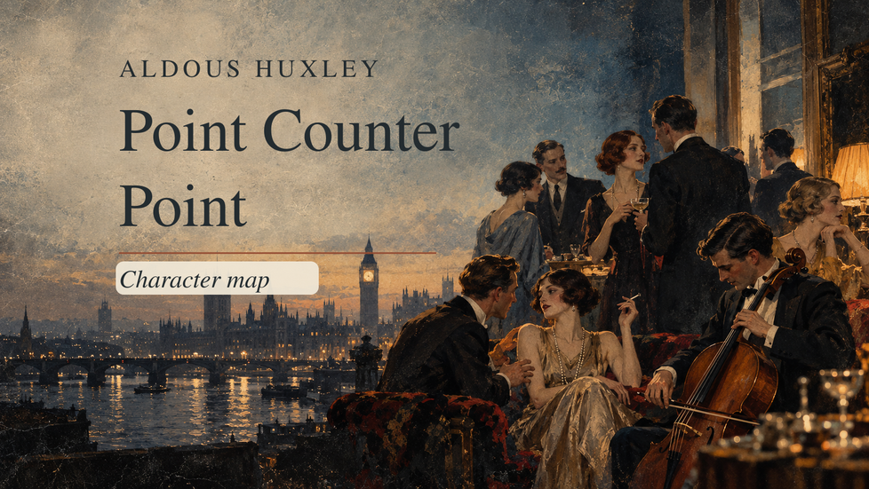Point Counter Point: Character and Relationship Map