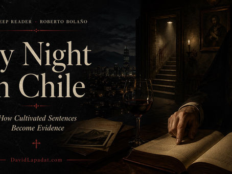 By Night in Chile Literary Review Blog image