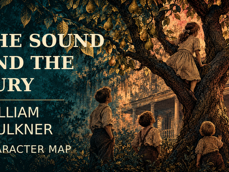 The Sound and the Fury: Character Map and Compson Family Tree