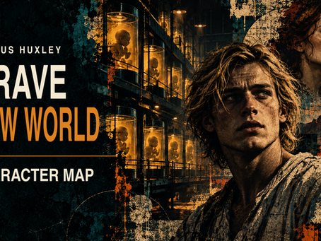 Brave New World Character and Relationship Map