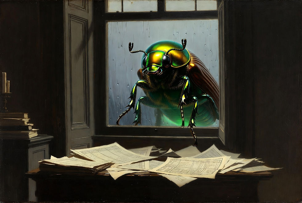 THE SCARAB IN THE SPREADSHEET: Jung, Synchronicity, and the Terror of Meaningful Money