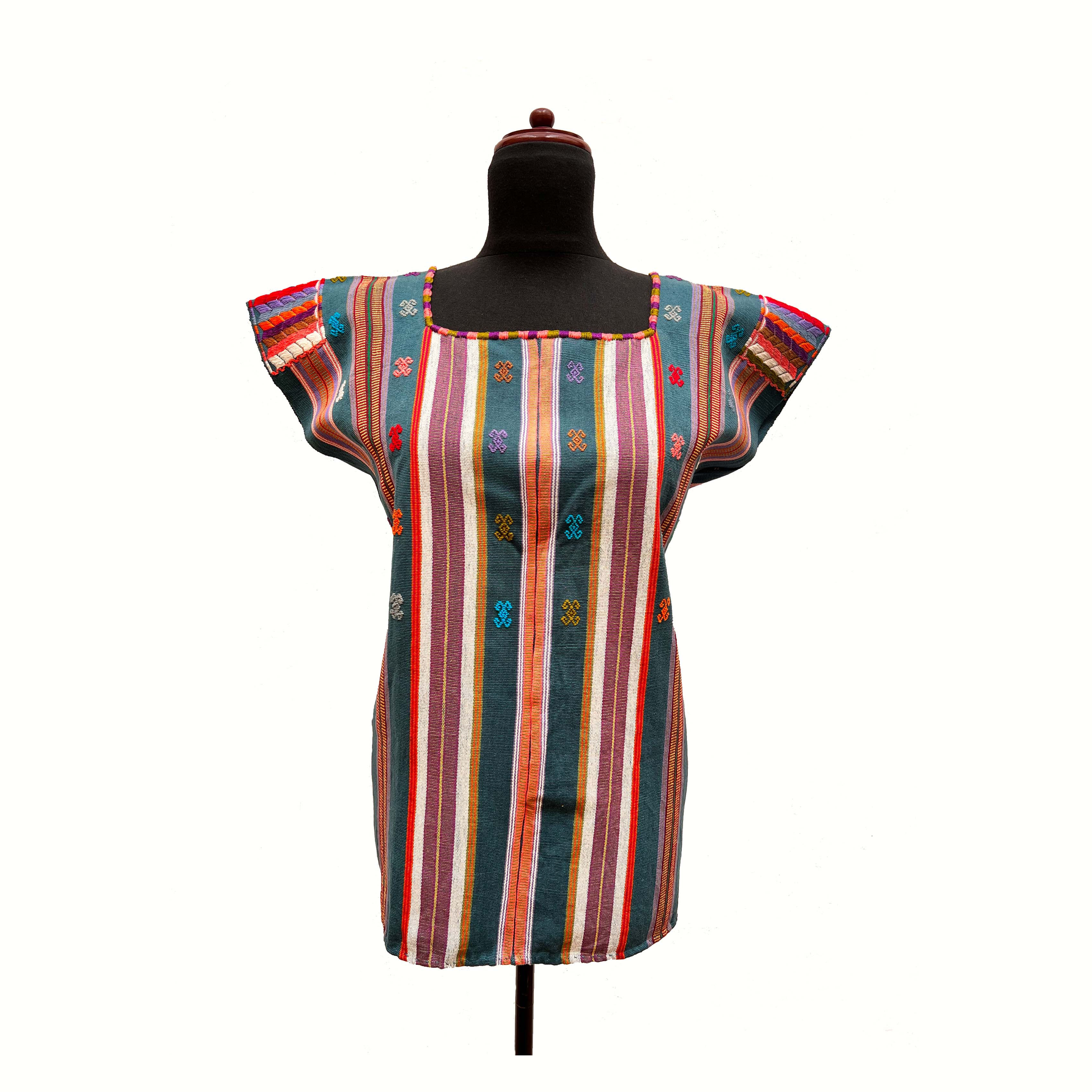 Blusa tejida en telar de cintura
