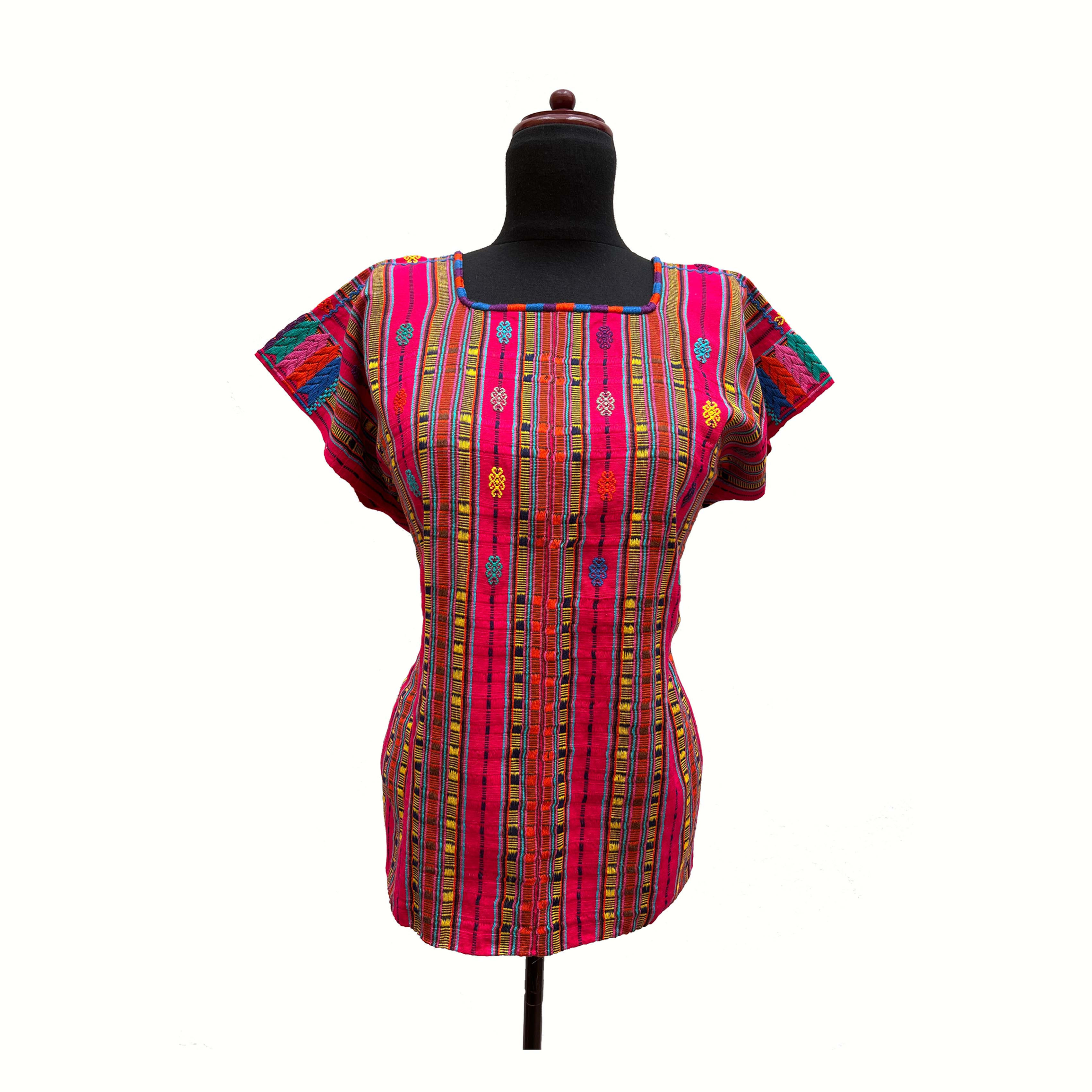 Blusa tejida en telar de cintura