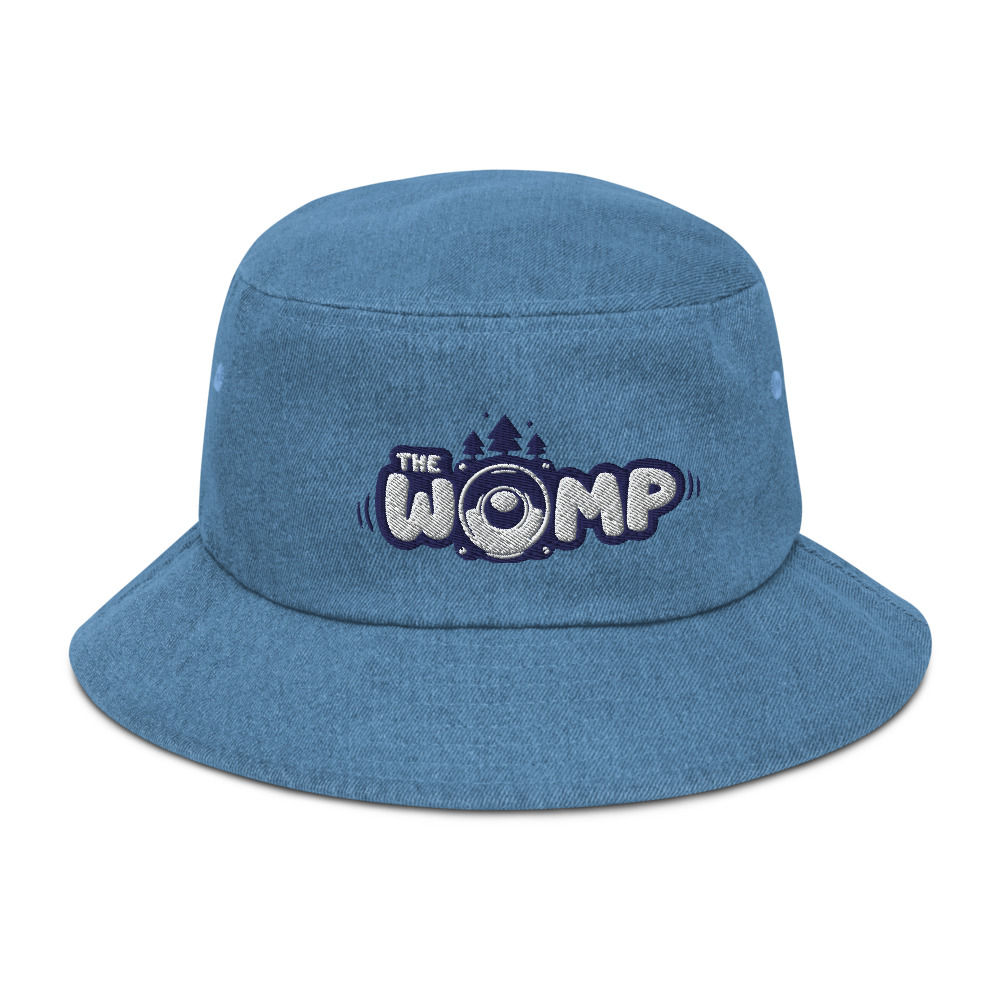WOMP Denim bucket hat