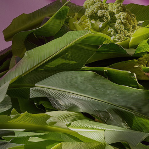 RUBISCO, il magazzino delle foglie che rivoluzionerà il mondo alimentare. Il metodo DAY 8  che si concentra sulle foglie di banano. 2,7 trilioni di biomassa!