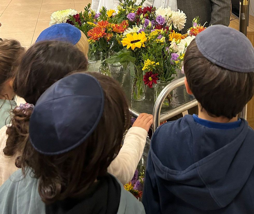 Bambini in visita RSA Arzaga Milano