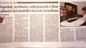 Ospedali, territorio, collegamenti e Rete - I pilastri del modello vincente israeliano - La VeritÃ