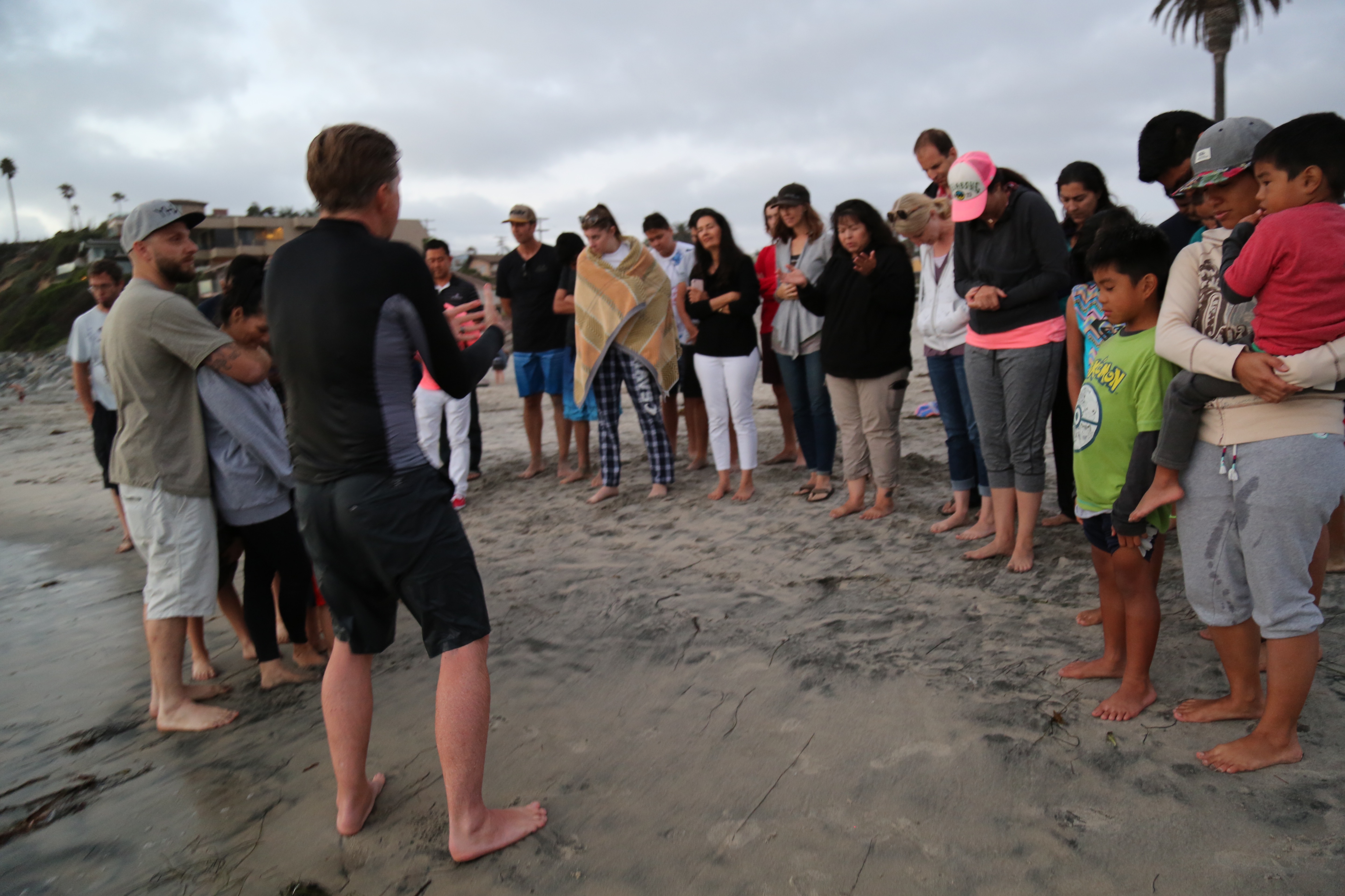 Preparing for baptisms and proposal.