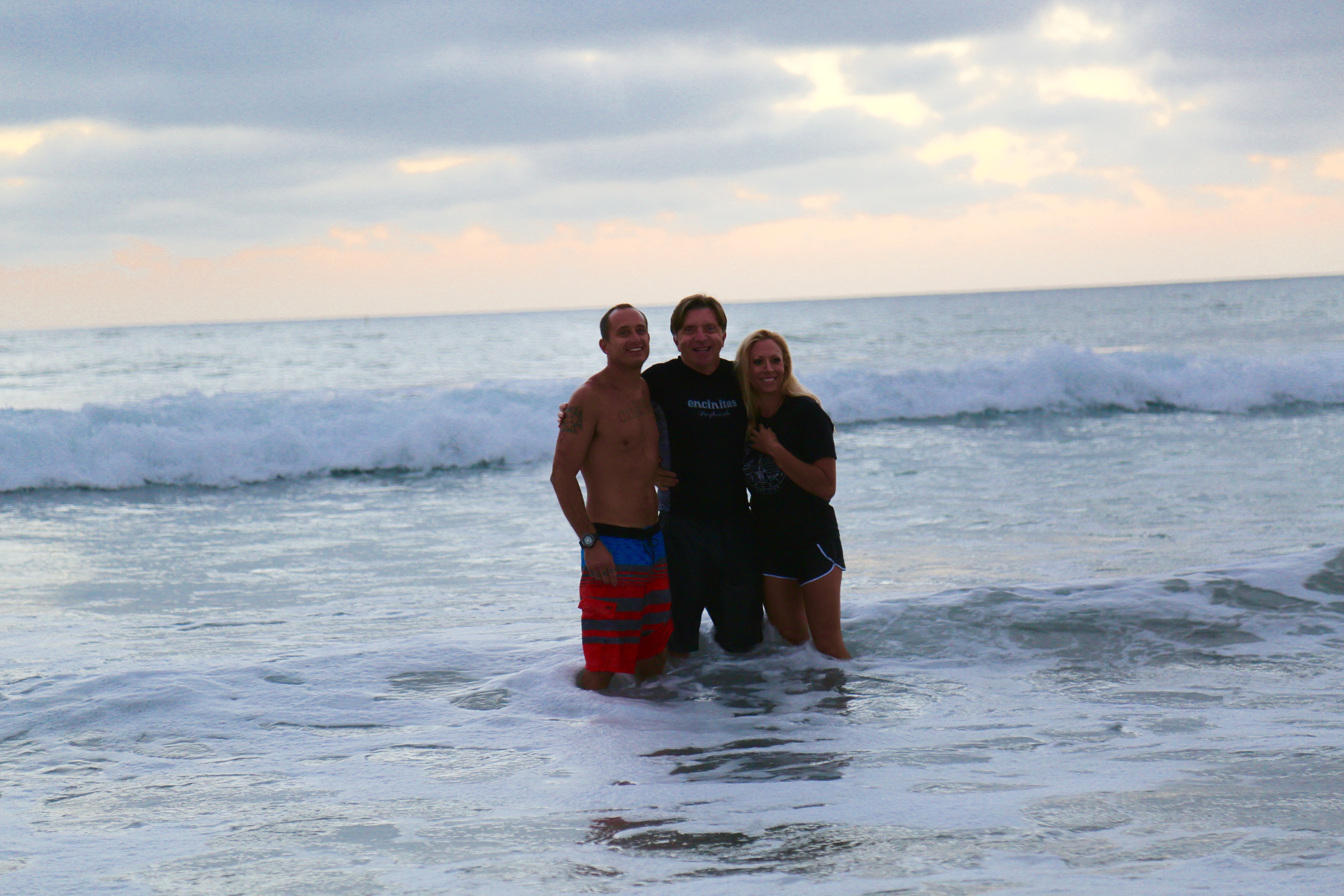 Ian & Cassie identify with Christ.