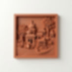 Terracotta Village Panel