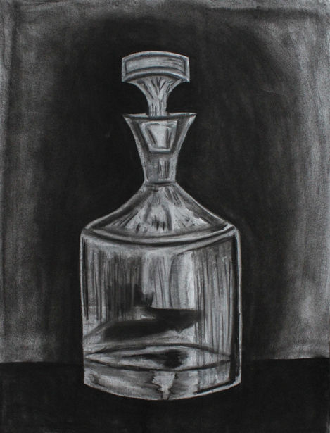 decanter still life