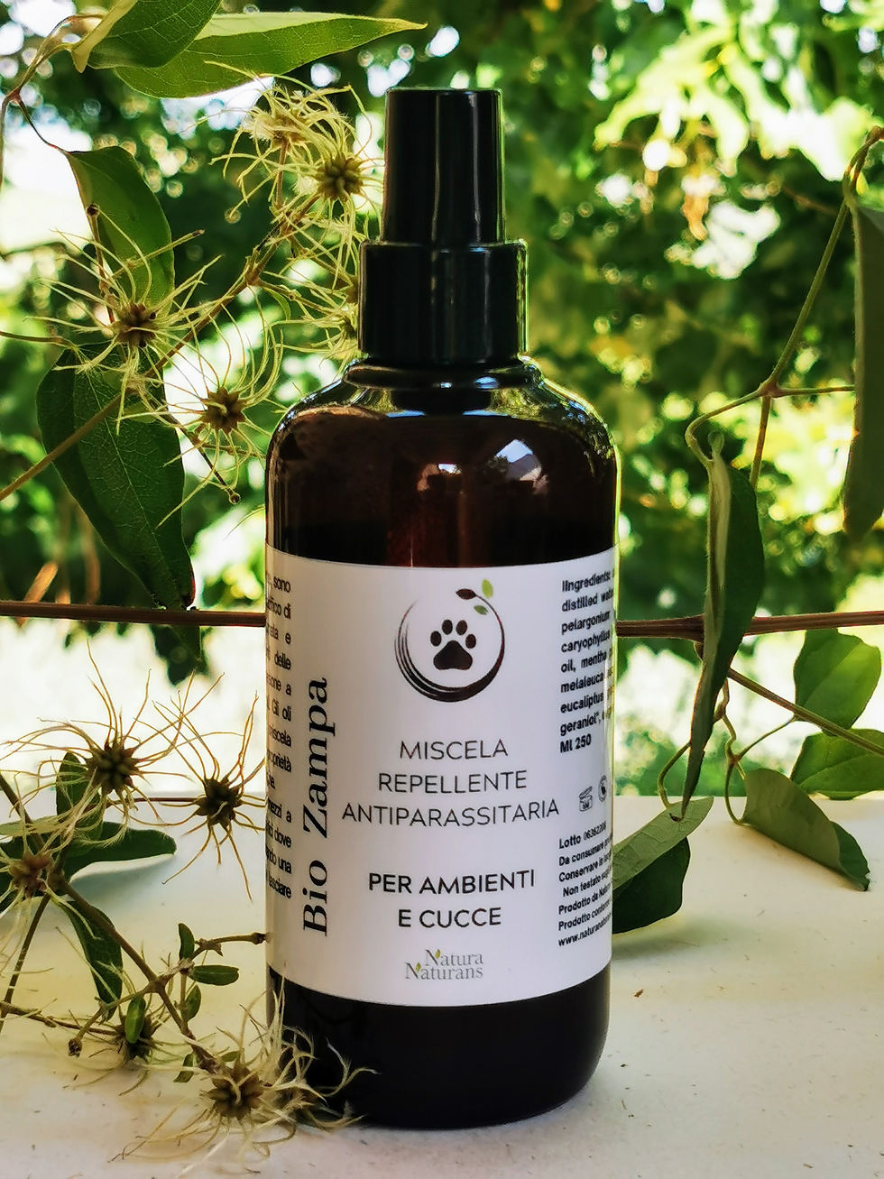 MISCELA REPELLENTE IGIENIZZANTE PER AMBIENTI E CUCCE