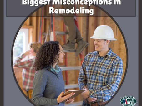 Biggest Misconceptions in Remodeling