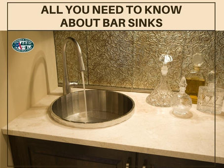 ALL YOU NEED TO KNOW ABOUT BAR SINKS