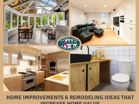 6 Home Improvement & Remodeling Ideas that Increase Home Value