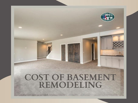 Cost of Basement Remodeling