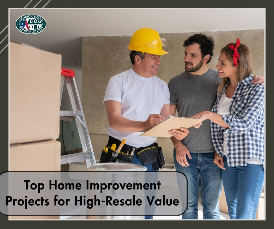 Top Home Improvement Projects for HighResale Value