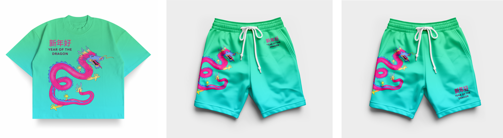 Year of the Dragon Set