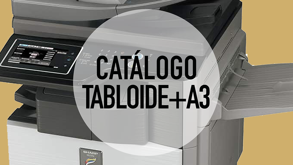 CATÁLOGO TABLOIDE + A3