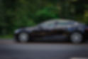 Black Sedan on Road