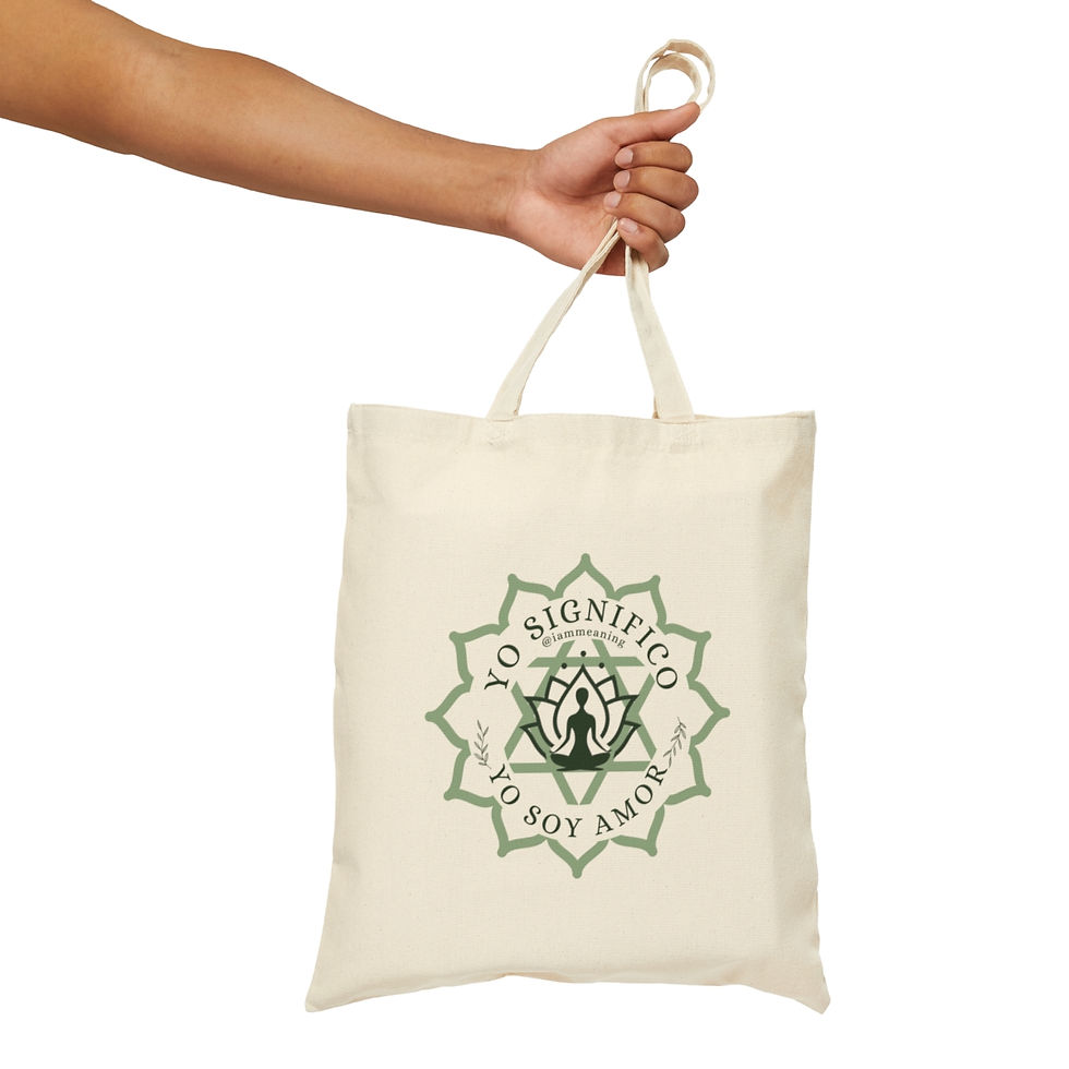 Thumbnail: Yo Significo - Cotton Canvas Tote Bag