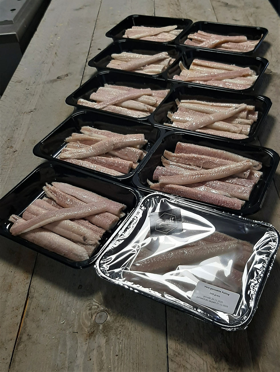 Miniature : Vers gerookte paling filets