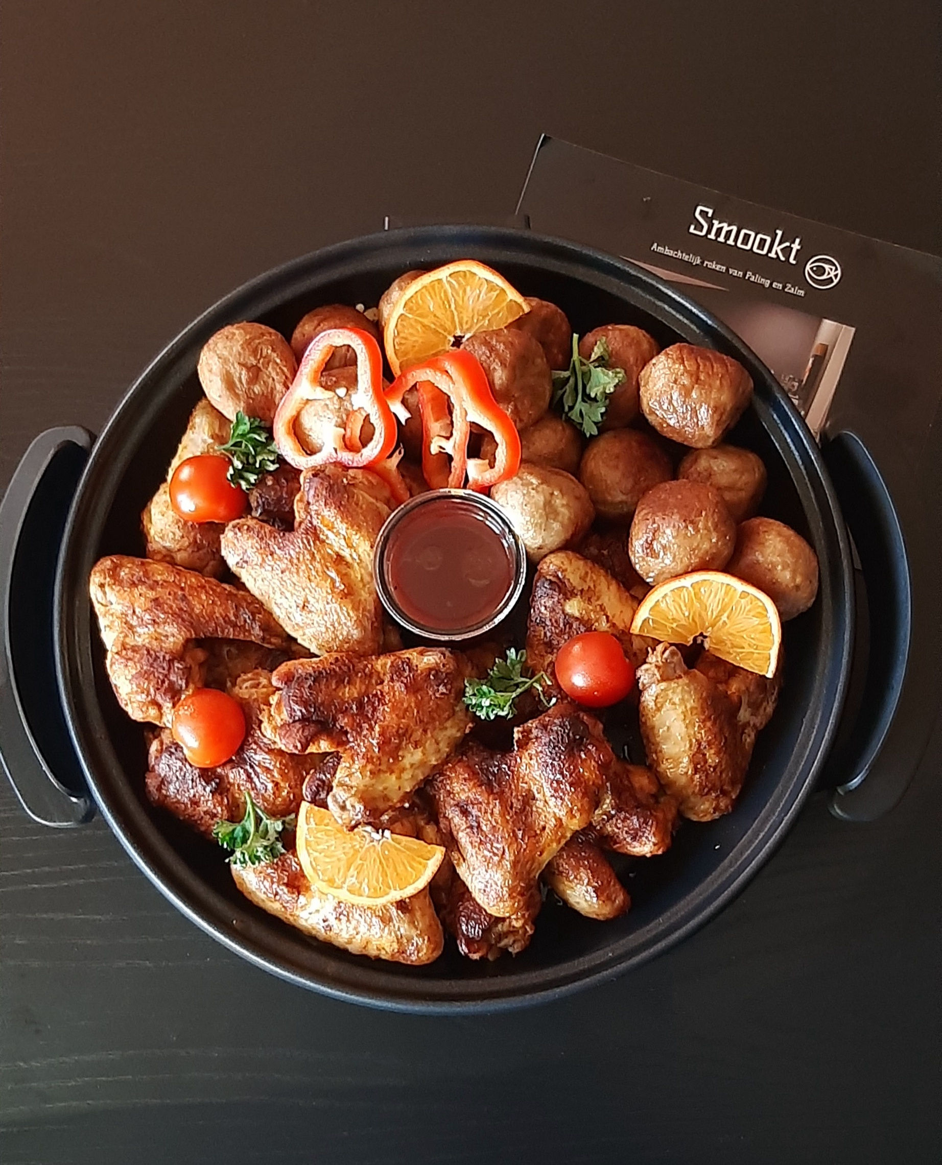 Party Pan Kip en Bal Klein