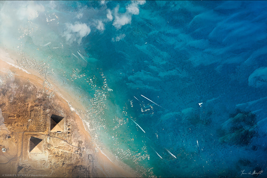 Œuvre / Le Caire, Pyramides "Montée Des Eaux"