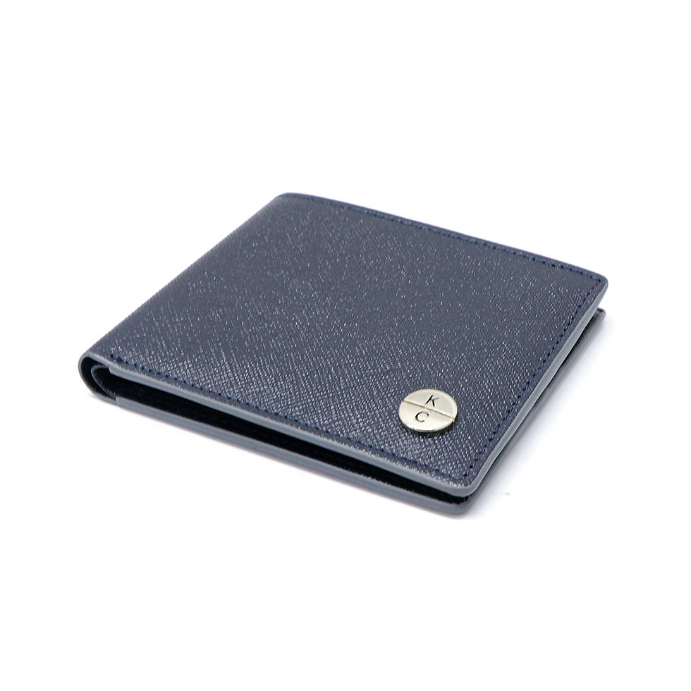 Thumbnail: KENNETH COLE THIGS SLIM WALLET-NAVY/GREY