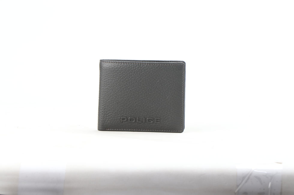 Thumbnail: POLICE HULKIN BI-FOLD COIN ID WALLET- BLACK