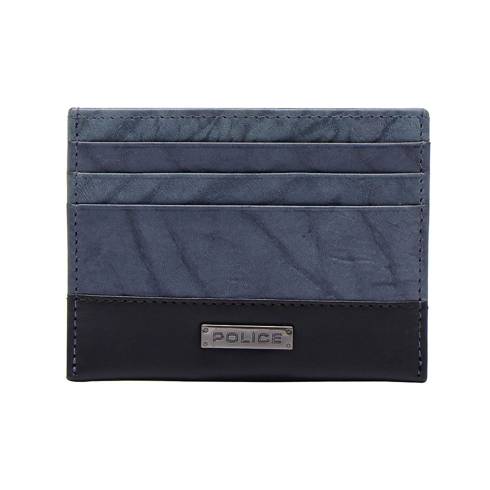 Thumbnail: POLICE TOLERANCE CREDIT CARD CASE - NAVY/BLACK