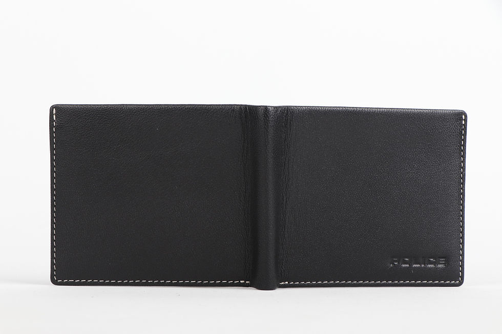 Thumbnail: POLICE SWANK SLIM WALLET-BLACK