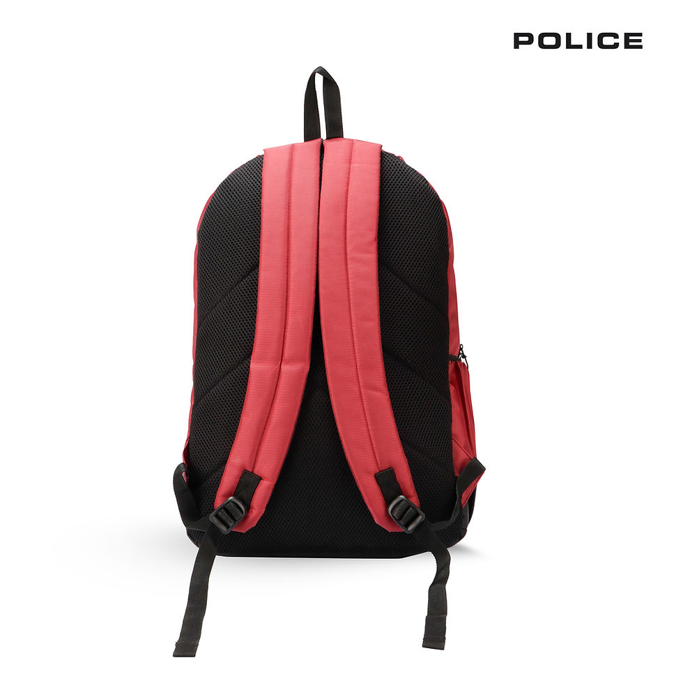 Thumbnail: POLICE  CERIAL BACKPACK-MAROON/BLACK
